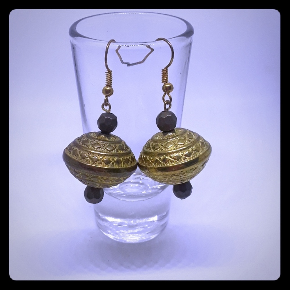 handmade beaded earrings
